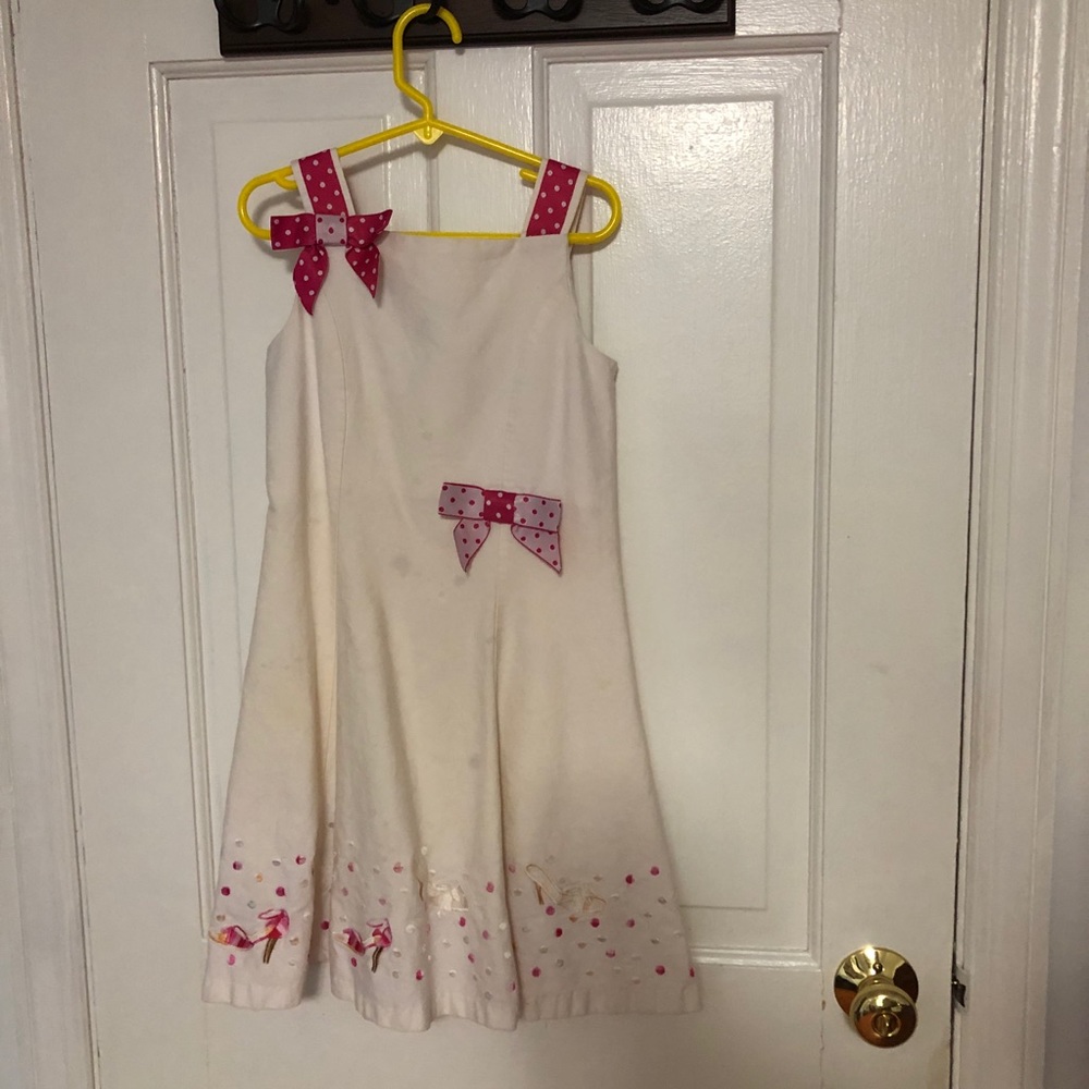 White dress